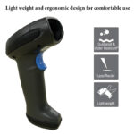 RETSOL LS600+, 1D Barcode Scanner, Laser Scanner, Barcode Reader, POS Scanner, Retail Scanner, Inventory Scanner, Logistics Scanner, Billing Equipment, Retail Automation, Checkout Scanner, Business Automation